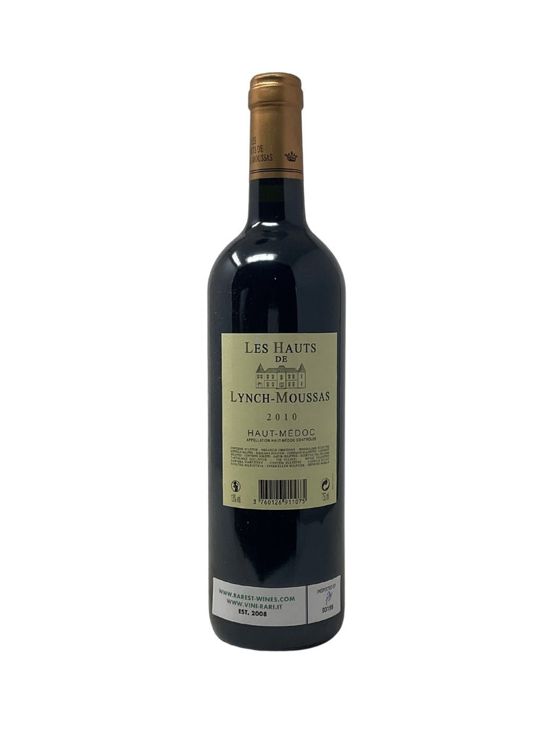 Les Hauts de Lynch Moussas - 2010 - Haut Medoc - Raritätenweine