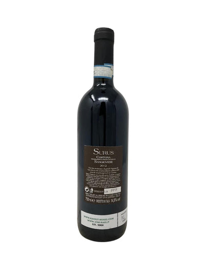 Sangiovese "Cortona" - 2012 - Surus - Raritätenweine